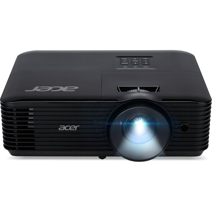 Acer X129H Projecteur à focale standard 4800 ANSI lumens DLP XGA (1024x768) Compatibilité 3D Noir