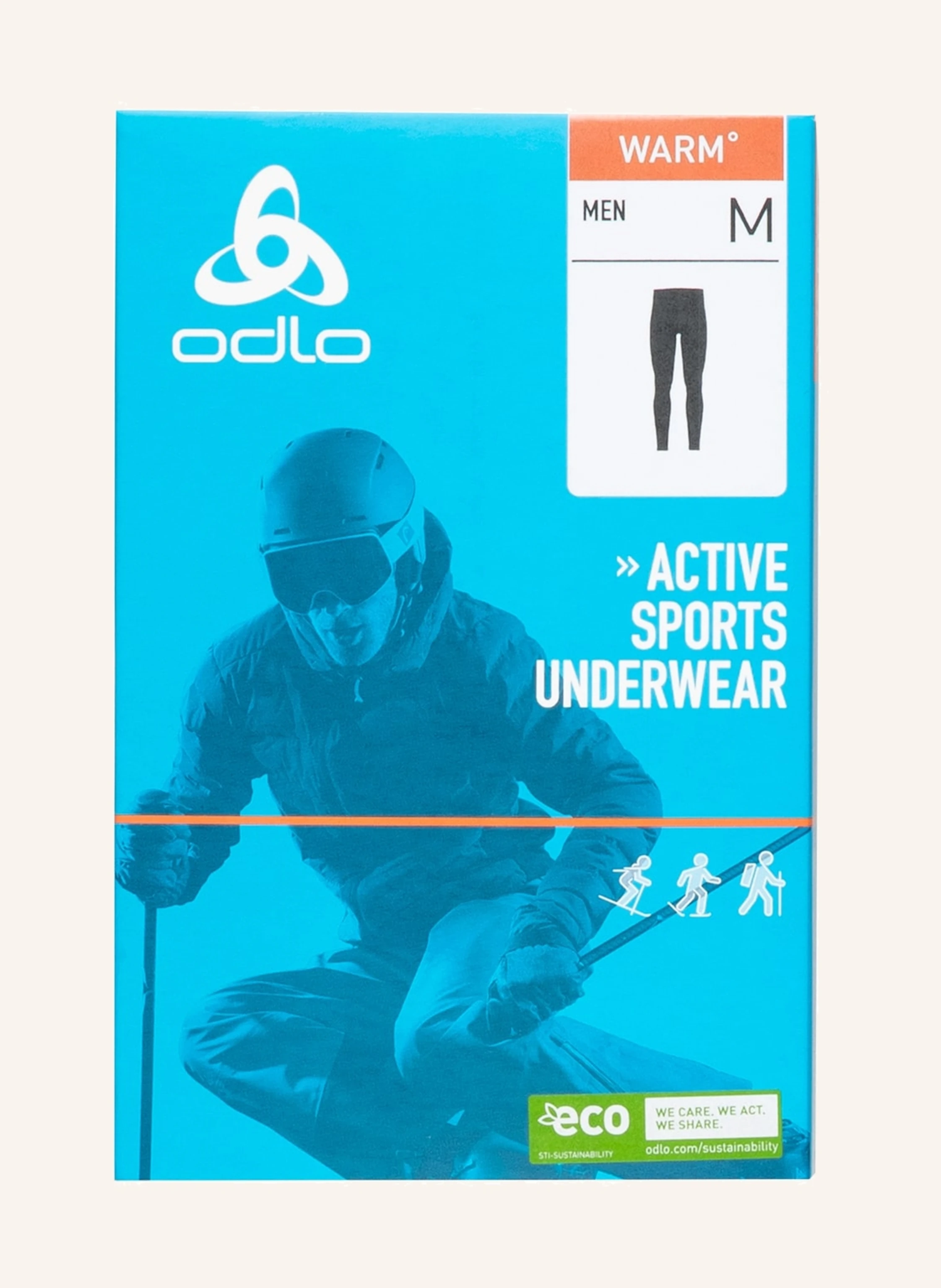 odlo Funktionswäsche-Hose ACTIVE WARM ECO