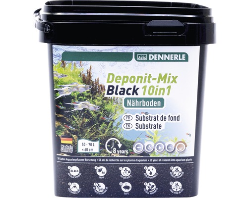 DENNERLE Deponit-Mix Zwart 10in1 2,4 kg groeimedium