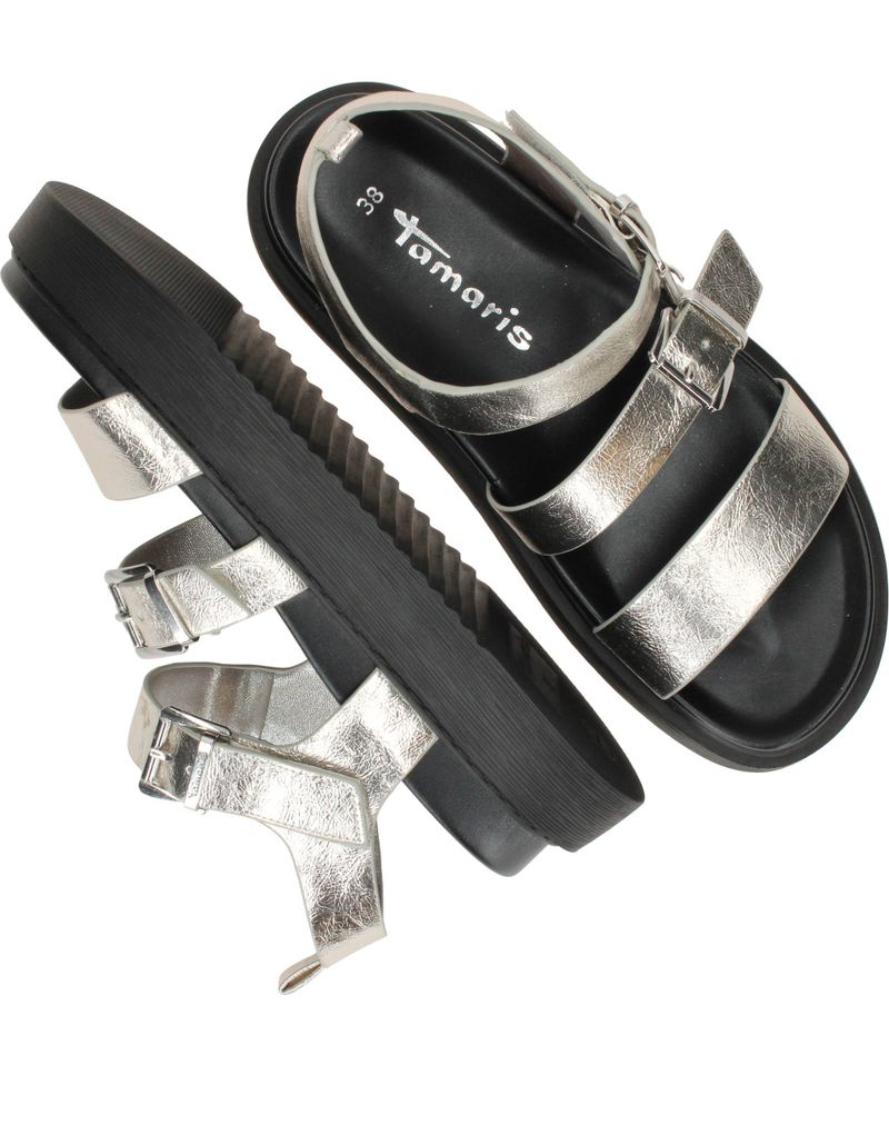 Tamaris Sandalen Zilver Dames