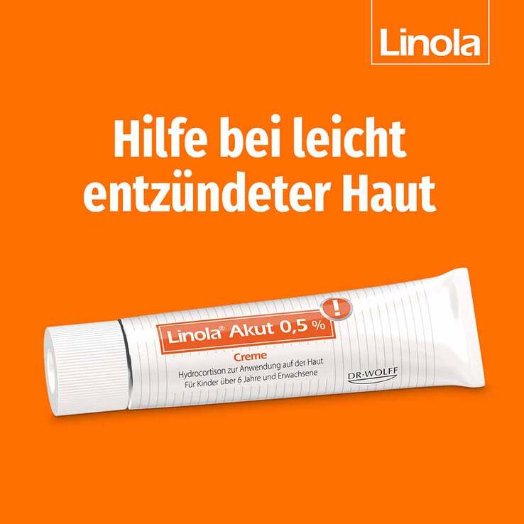 Linola® Akut 0,5% Hydrocortison Creme, 15 g