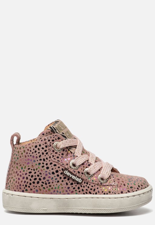 Develab Babyschoenen roze Leer
