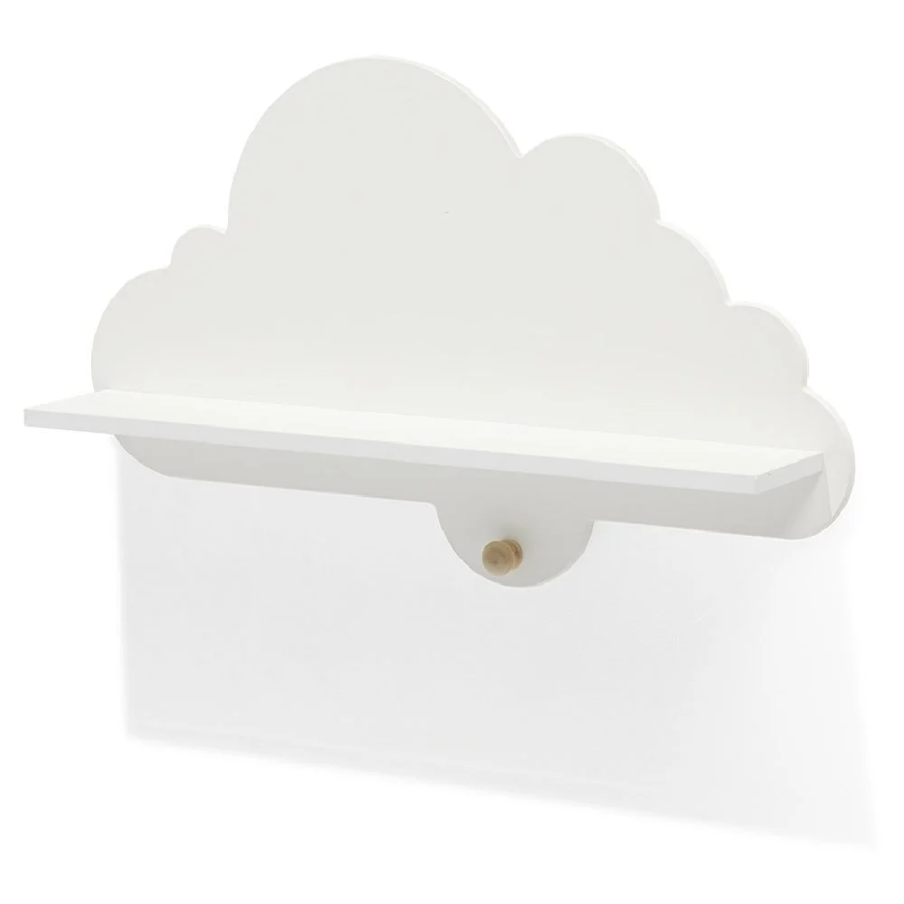 Étagère murale Nuage blanc -  L60xP11,2xH36 cm