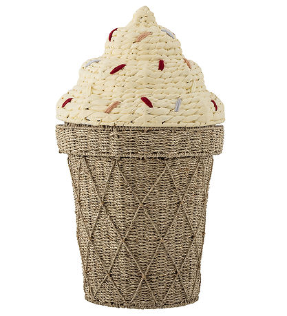 Bloomingville Kurv m. L?g - Cillie - 40x72 cm - Natur