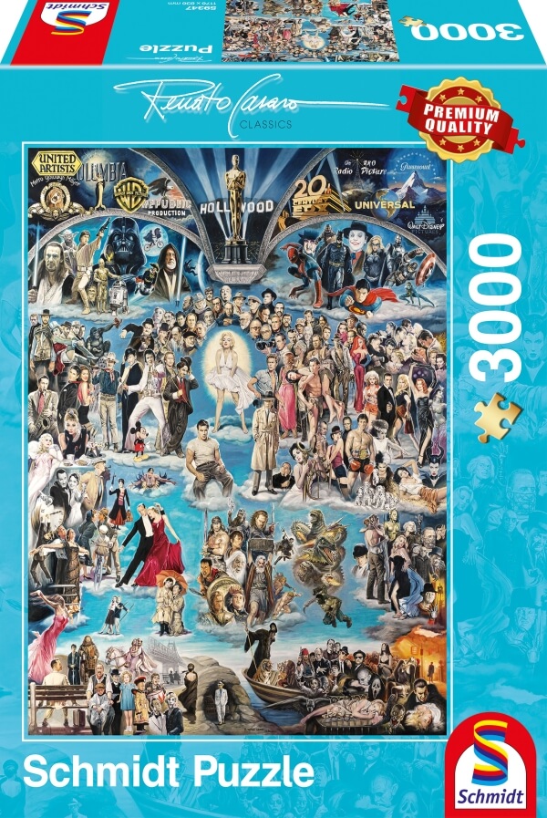 Schmidt Spiele Puzzle Hollywood XXL, 3000 Teile