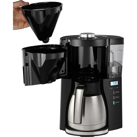 LOOK® Therm Timer|Filterkaffeemaschine Schwarz
