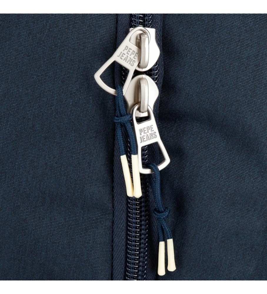 Mochila com cordão azul Pepe Jeans Dikran
