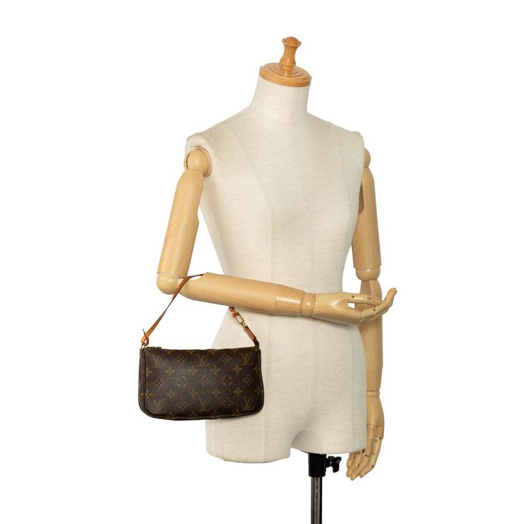 Louis Vuitton Vintage Louis Vuitton Pochette Accessoires Brown