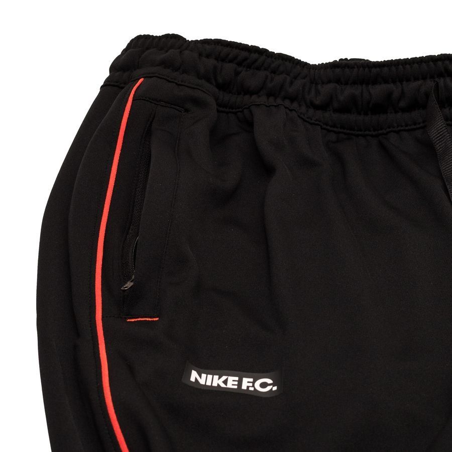 Nike F.C. Bas de Survêtement Dri-FIT Libero - Noir/Rouge/Blanc
