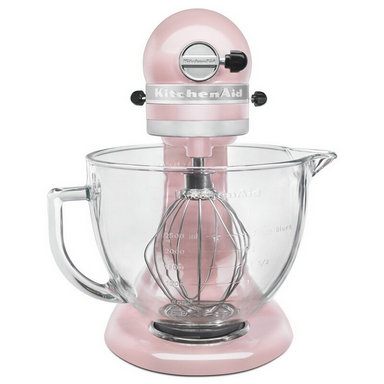 Batedeira KitchenAid de 10 velocidades e 5 litros.