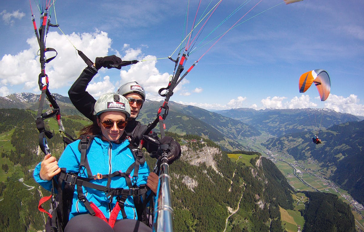 Gleitschirm Tandemflug Zillertal