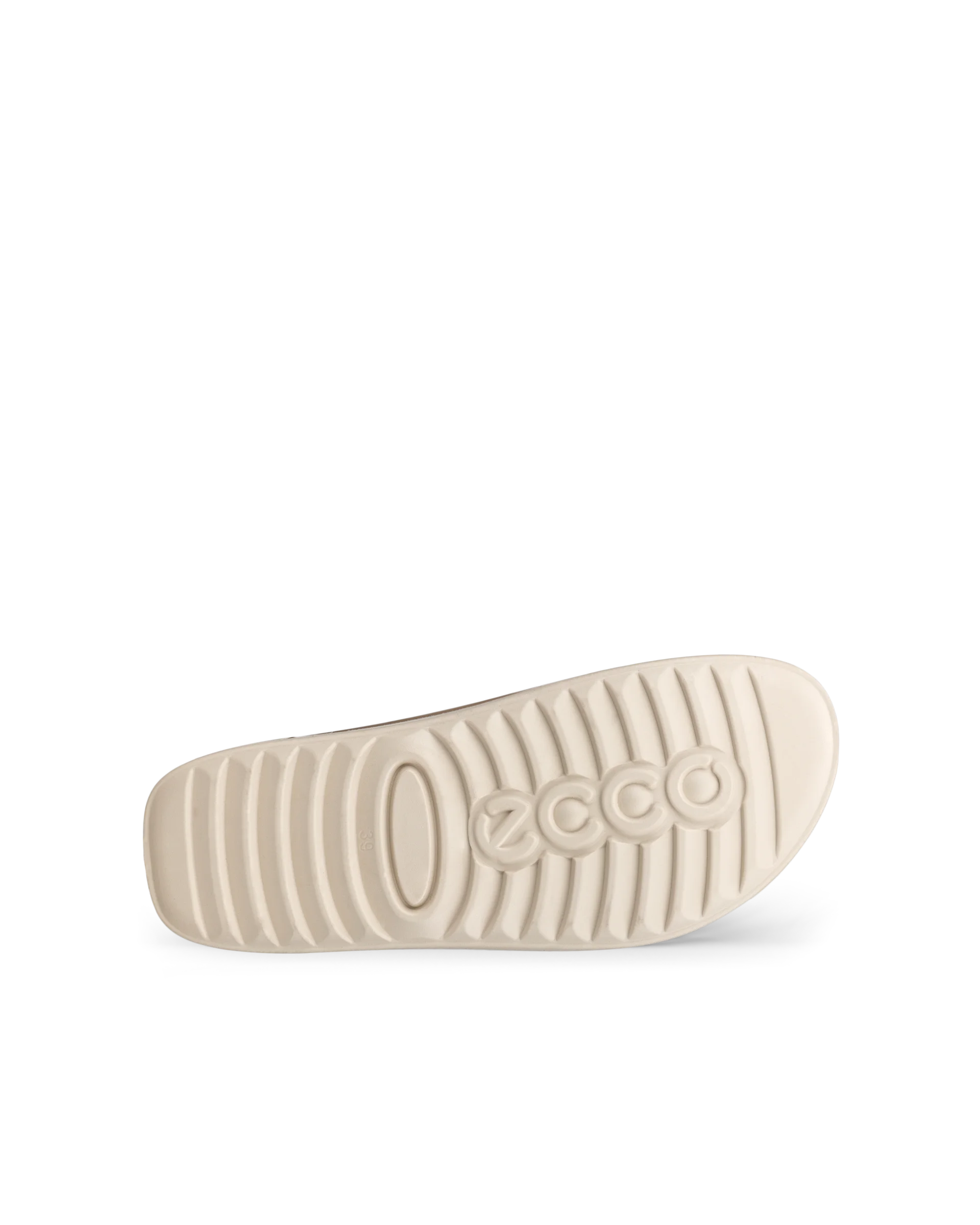 ECCO COZMO W Damen Ledersandale mit zwei Riemen Beige