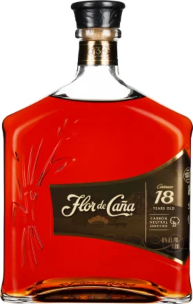 FLOR DE CANA 18 YEARS 1LTR