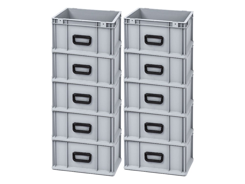 PROREGAL Eurobox Nextgen Portable Uno HxBxD 22 x 30 x 40 cm 20 Liter Euro Container Transportbox Stapelcontainer