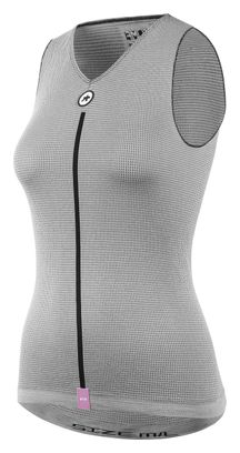 Baselayer Sans Manches Femme Assos Summer P1 Gris