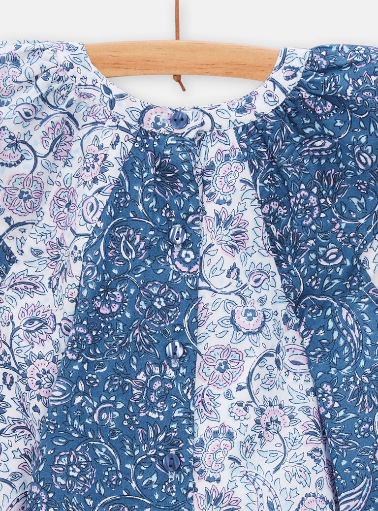 Robe à imprimé floral pour bébé fille