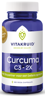 Vitakruid Curcuma C3-2X Capsules 60CP