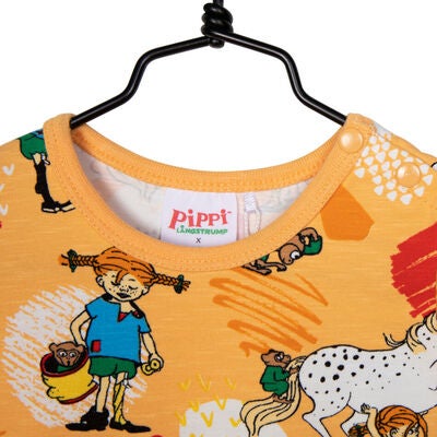 Pippi Langstrømpe Glad Kjole, Melon