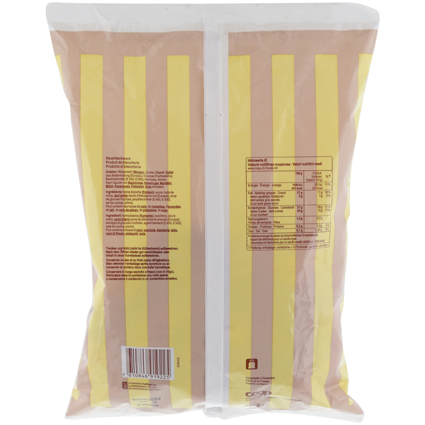 Prix Garantie Madeleines 17 Stück -