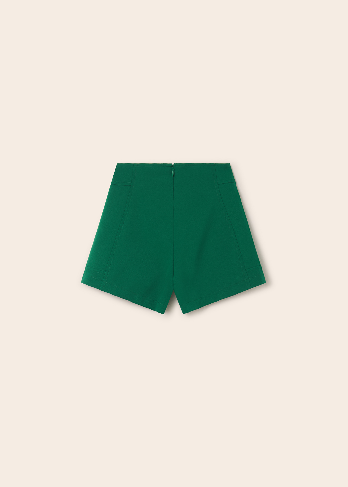 shorts de crepe para meninas