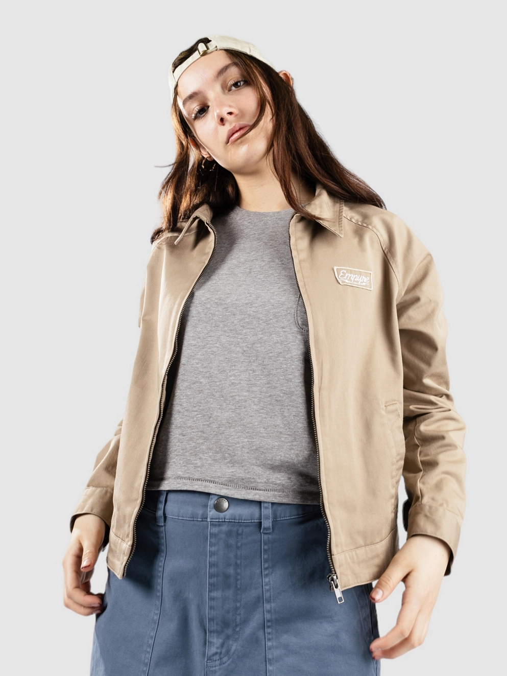 Empyre Colton Twill Jacket beige/khaki