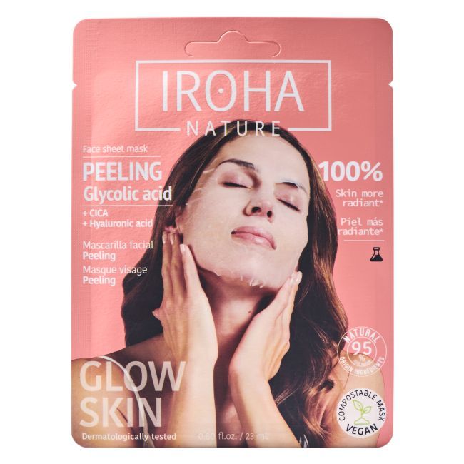 Peeling Glycolic Acid Face Sheet Mask