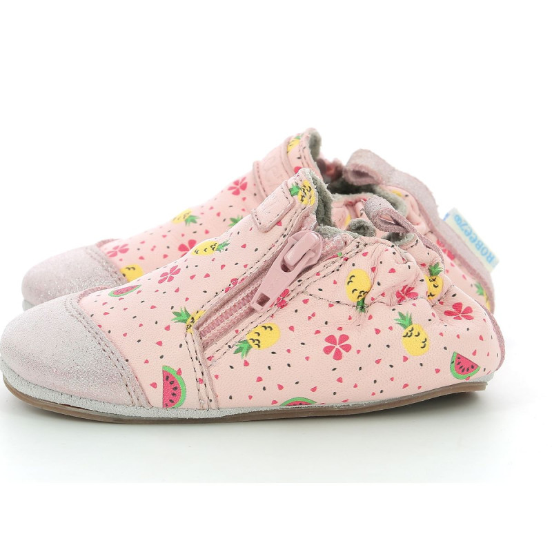 Robeez Robeez Mini Shoez Fruity Day Rose Clair Fruits