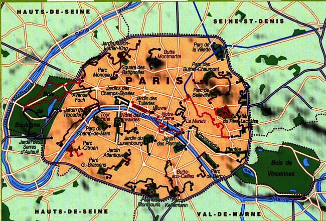 FFRP - VI12 PARCS JARDINS DE PARIS FFRP