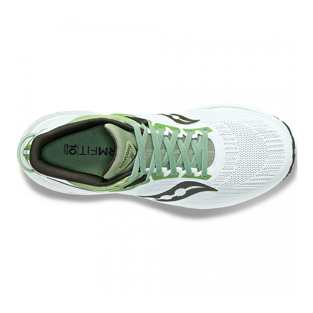 Saucony TRIUMPH 21 - Chaussures running Homme white/umbra
