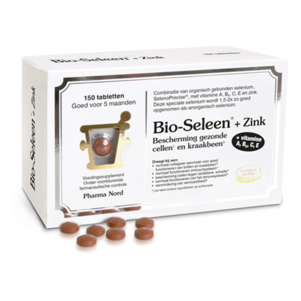 Pharma Nord Bio Seleen & Zink 150 tabletten