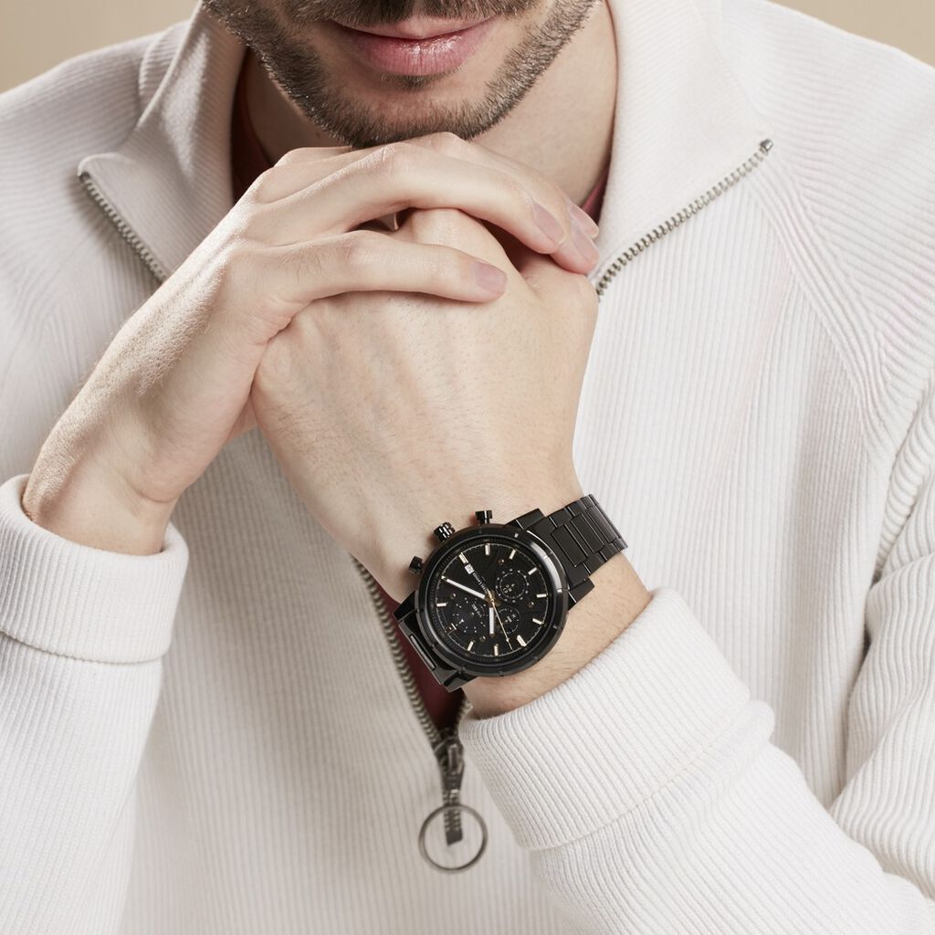 Montre Pierre Lannier Criterium Noir