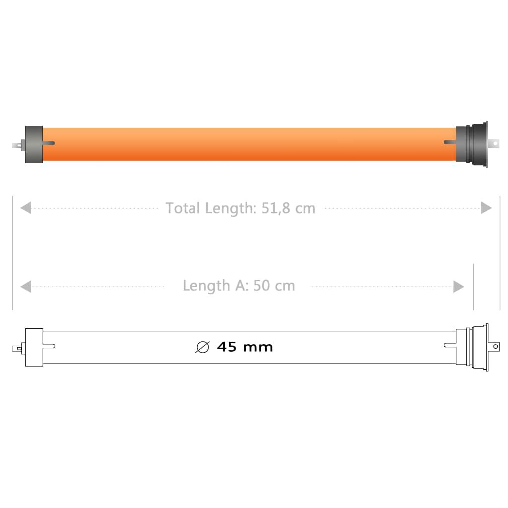 vidaXL Buismotor 30 Nm