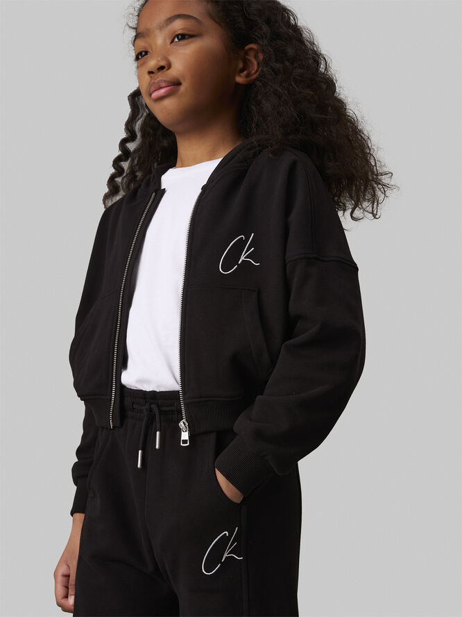 Calvin Klein CK SIGNAGE WIDE SWEATPANTS Ck black