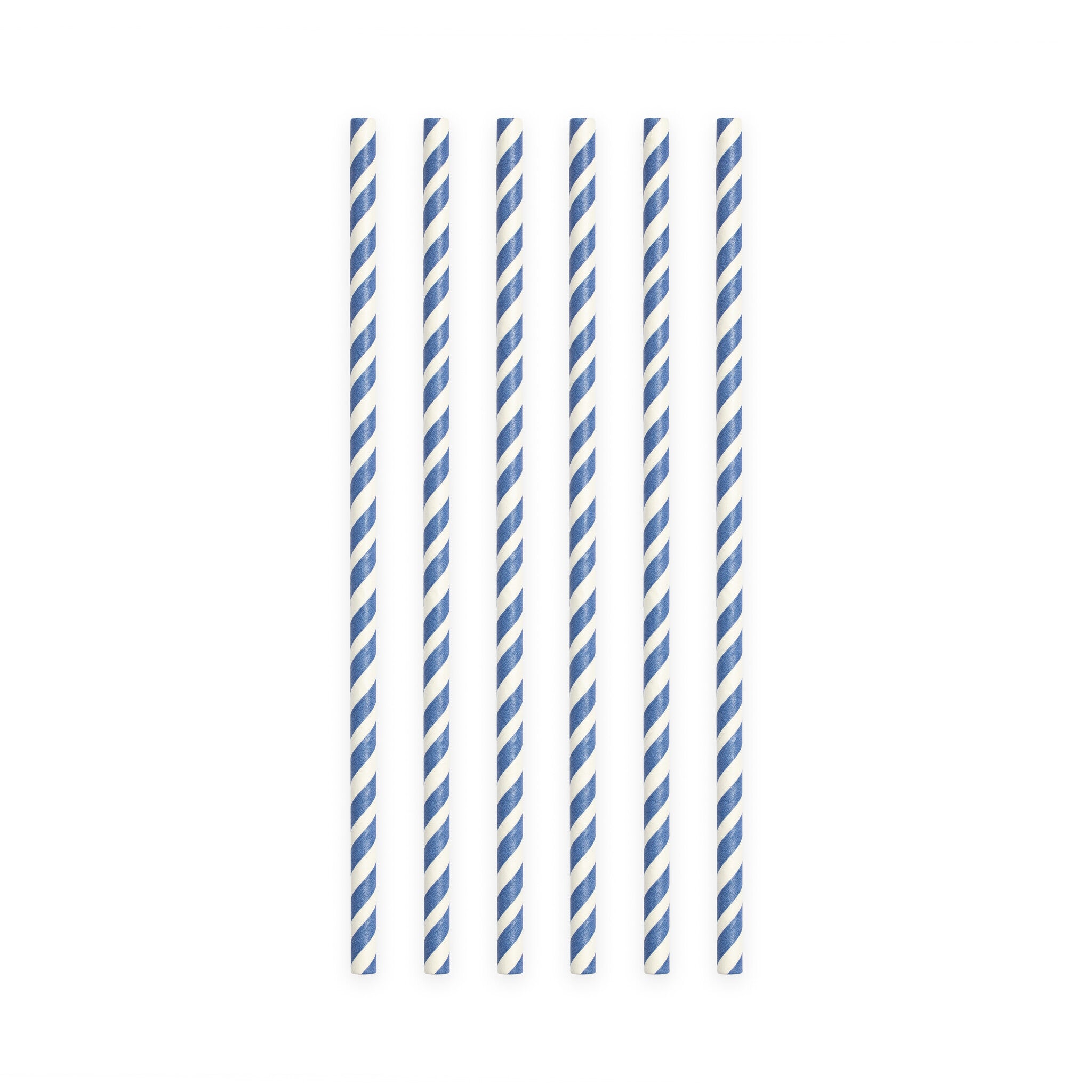 Rietjes Blauw Gestreept 19cm 20st