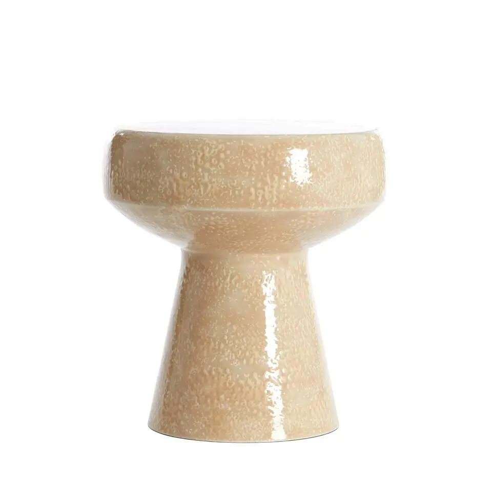 Bijzettafel Dakwa - Bruin - Ø38cm