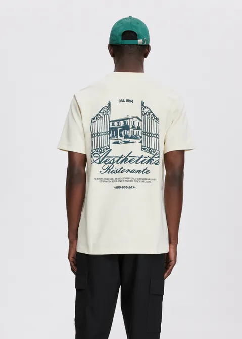 T-shirt met print dal 1994 off-white (WIT.IV)