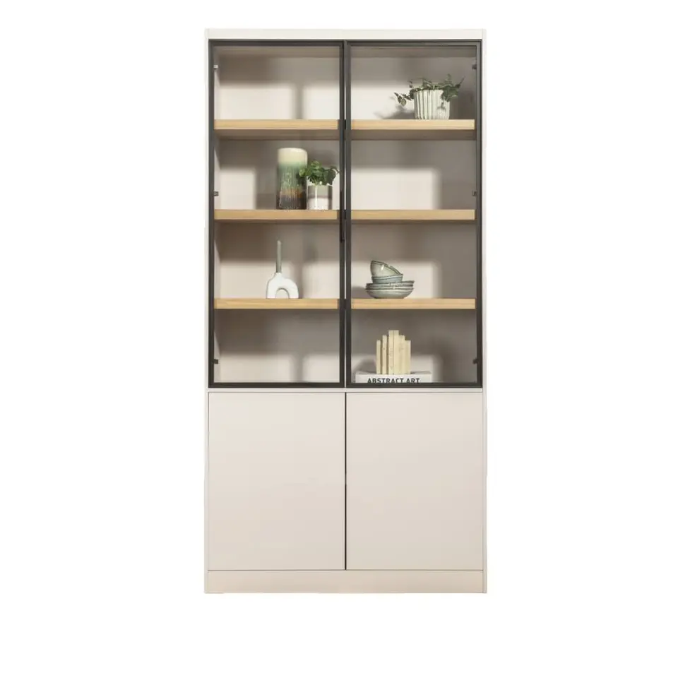 Wandkast Virgil - zand - 220x110x40 cm