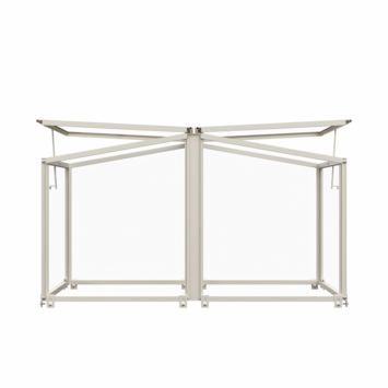 Royal Well broeikas klein Parsley Planter Small wit 60 x 80 x 46 cm