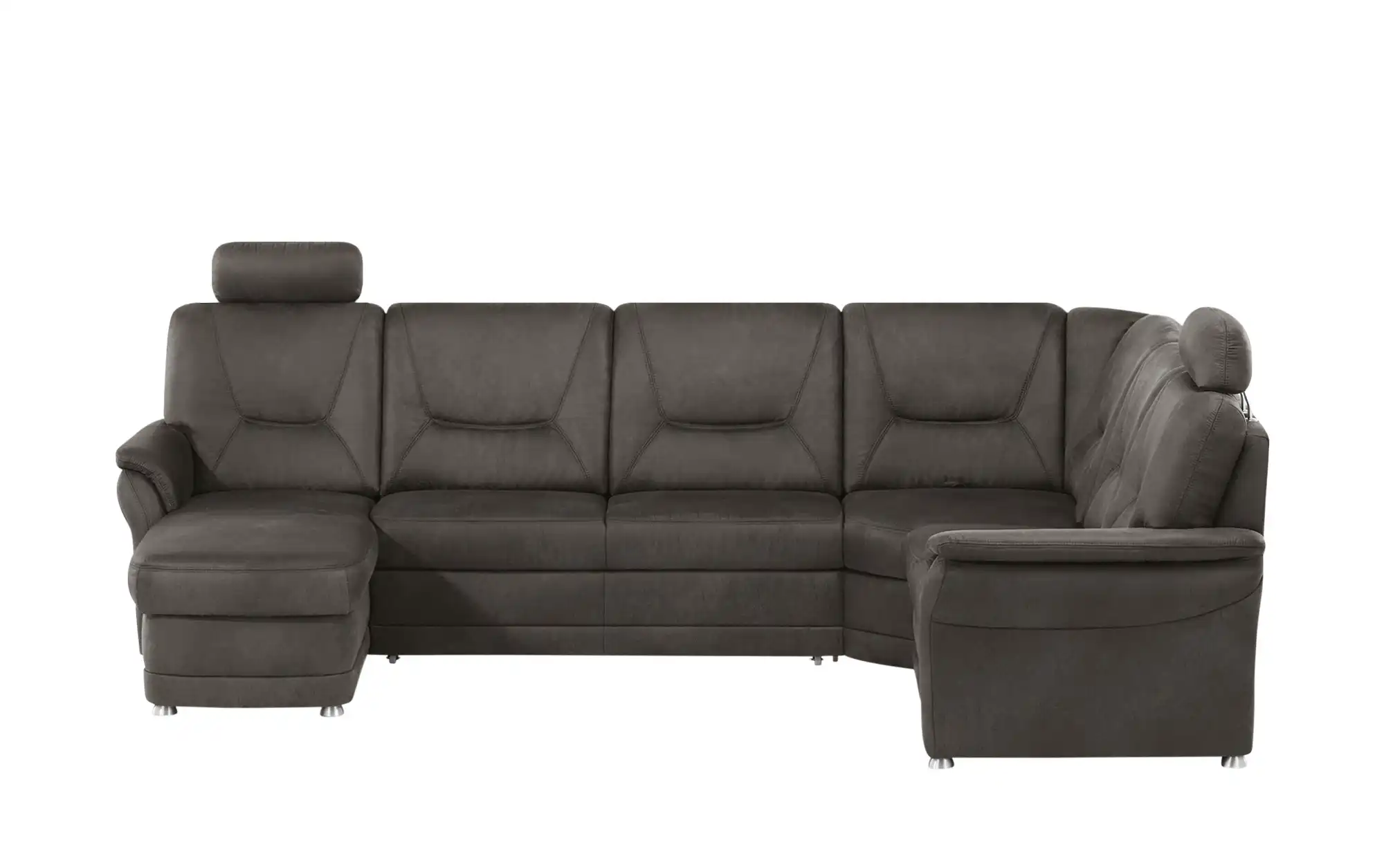 meinSofa Wohnlandschaft aus Mikrofaser Edda