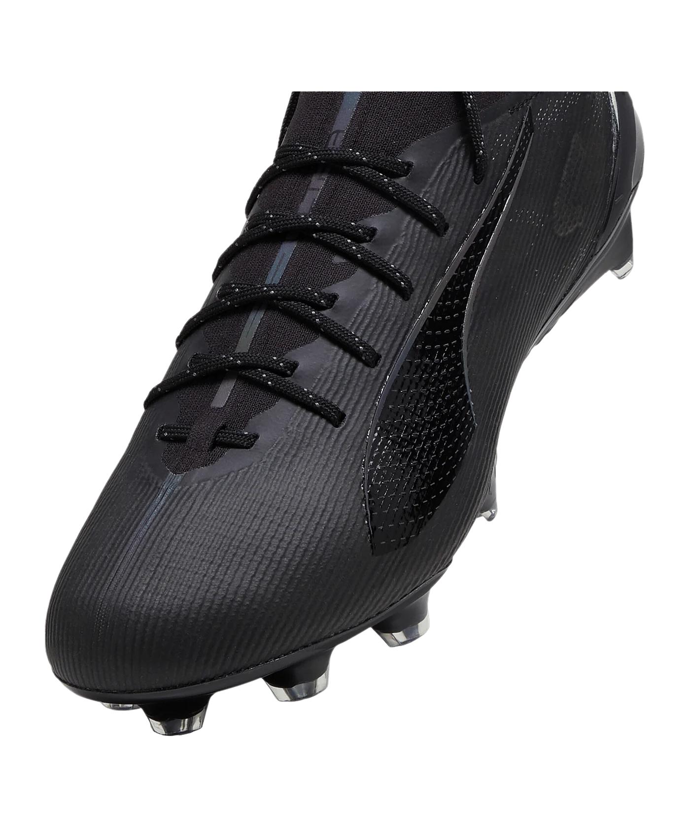 PUMA ULTRA 5 Ultimate FG Eclipse Schwarz Weiss F02
