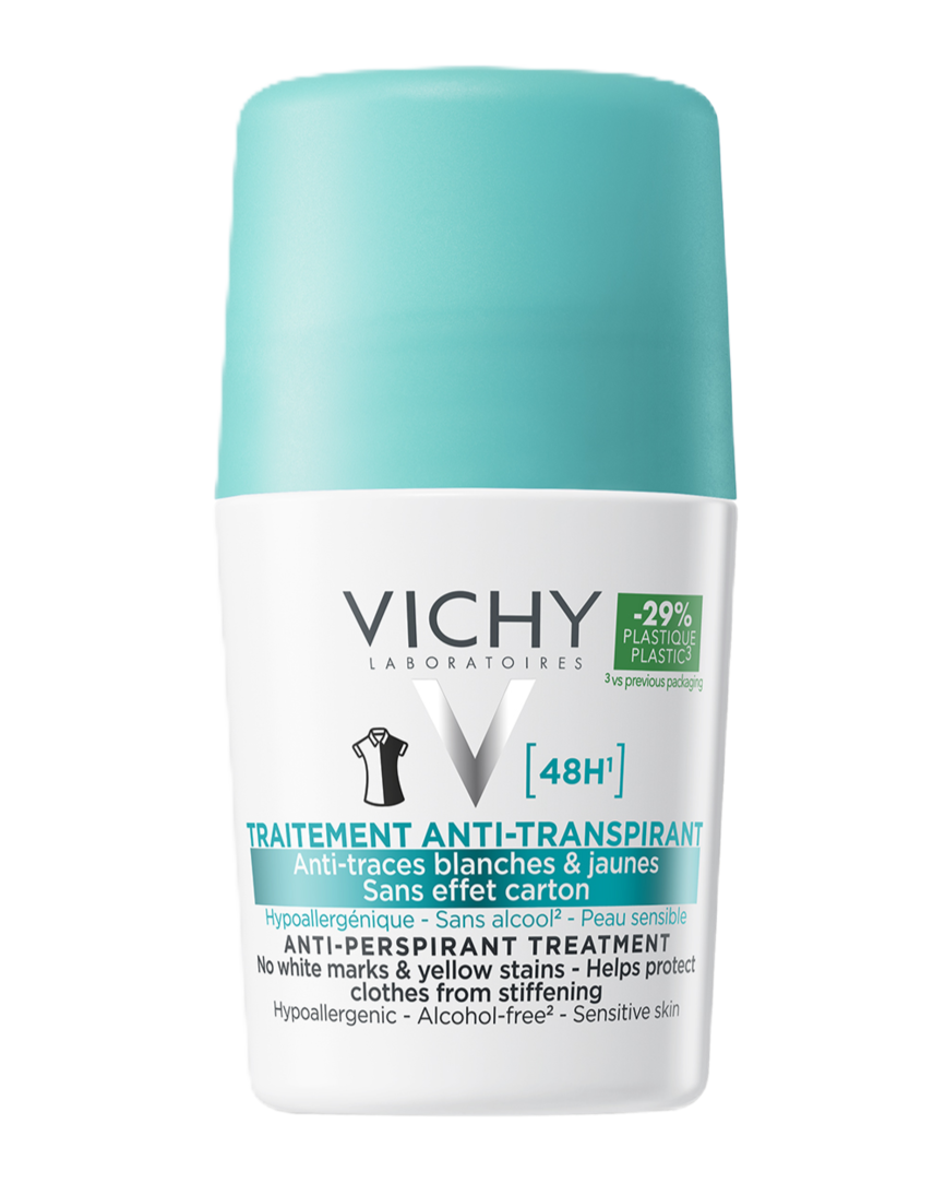 Vichy 48H Anti Stain antiperspirant deodorant med parfyme 50 ml