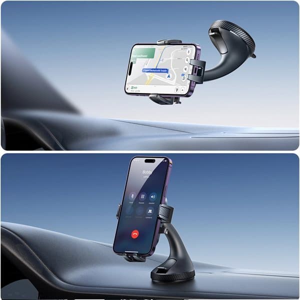 Joyroom magnetisk bilholder med sugekop til fleksibel placering