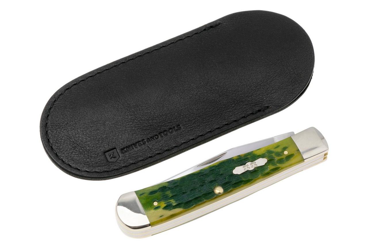 Knivesandtools Leather Sheath, Black, Large, schede