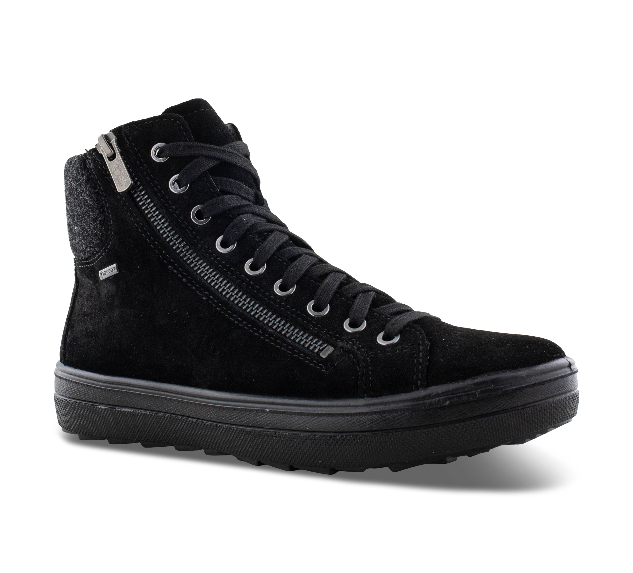 Legero Mira - Schnürstiefel Leder schwarz