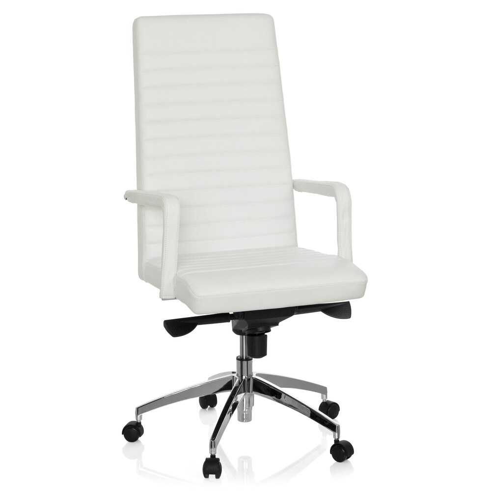 Profi Chefsessel LENGA Leder mit Armlehnen hjh OFFICE