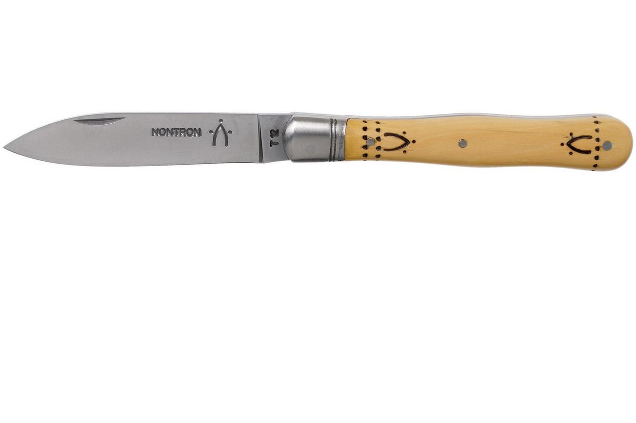 Nontron Violin Knife P3, Boxwood NNP3V zakmes