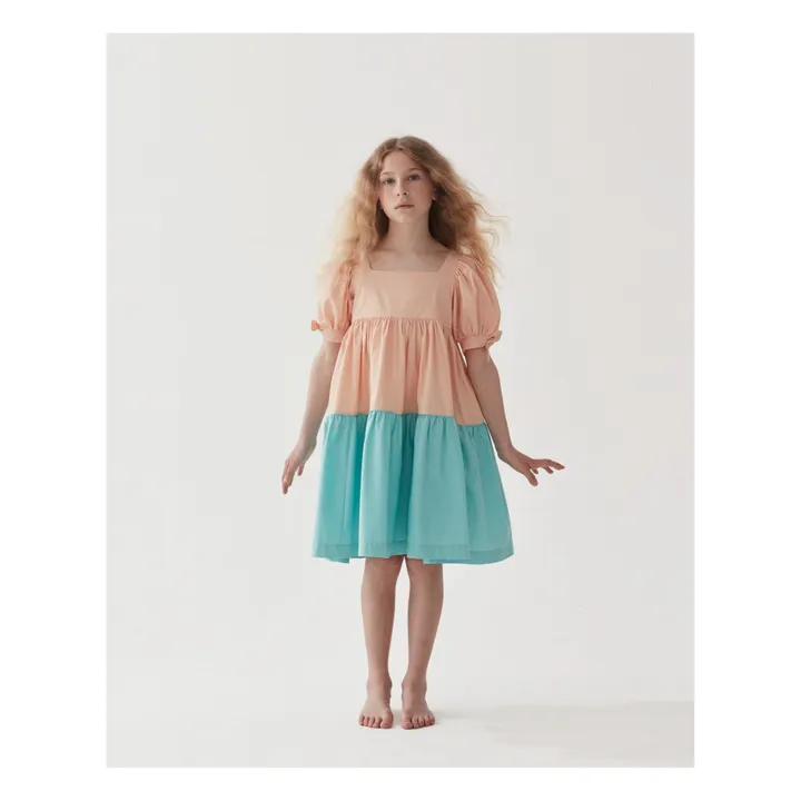 The Middle Daughter Robe Popeline de Coton | Rose pêche