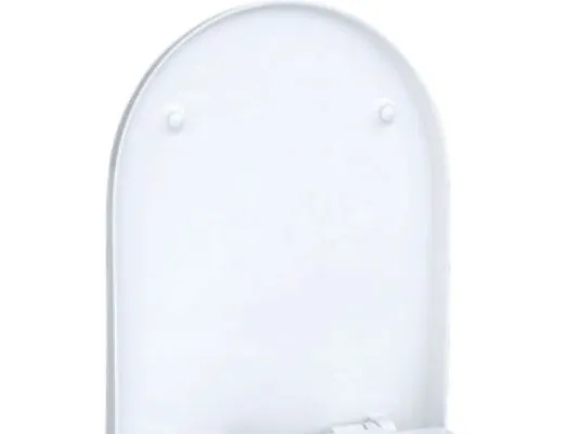 GEBERIT ACANTO toiletsæde med - soft-close. 350x437x49mm hvid
