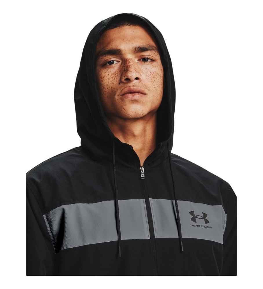 Jaqueta corta-vento Under Armour Sportstyle, preta