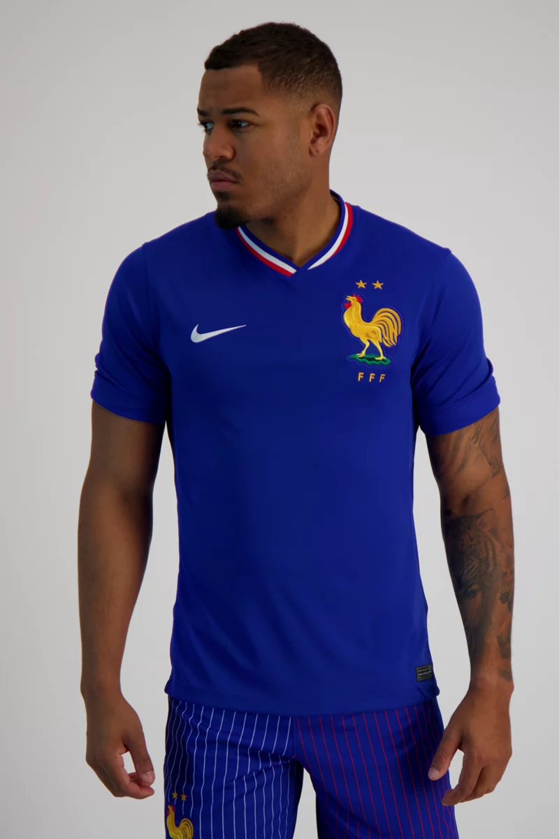 Nike Frankreich Home Replica Herren Fussballtrikot EM 2024